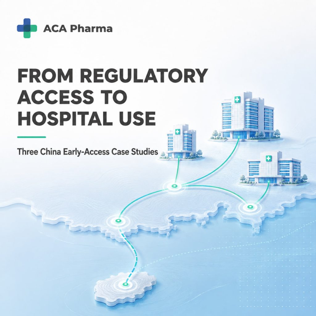 Three case studies show how ACA Pharma supports innovative medicines from pathway assessment through hospital onboarding and patient access in China.